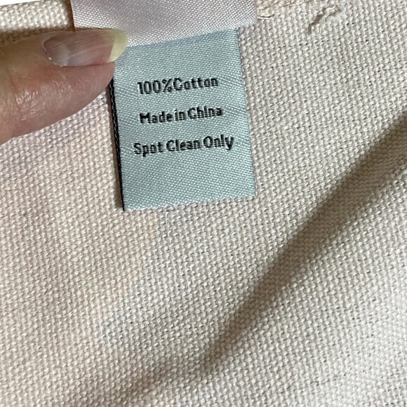 Hanging Wall Banner Christmas Holiday Deck Halls Pink Red Green Canvas Fa La La - Picture 13 of 16